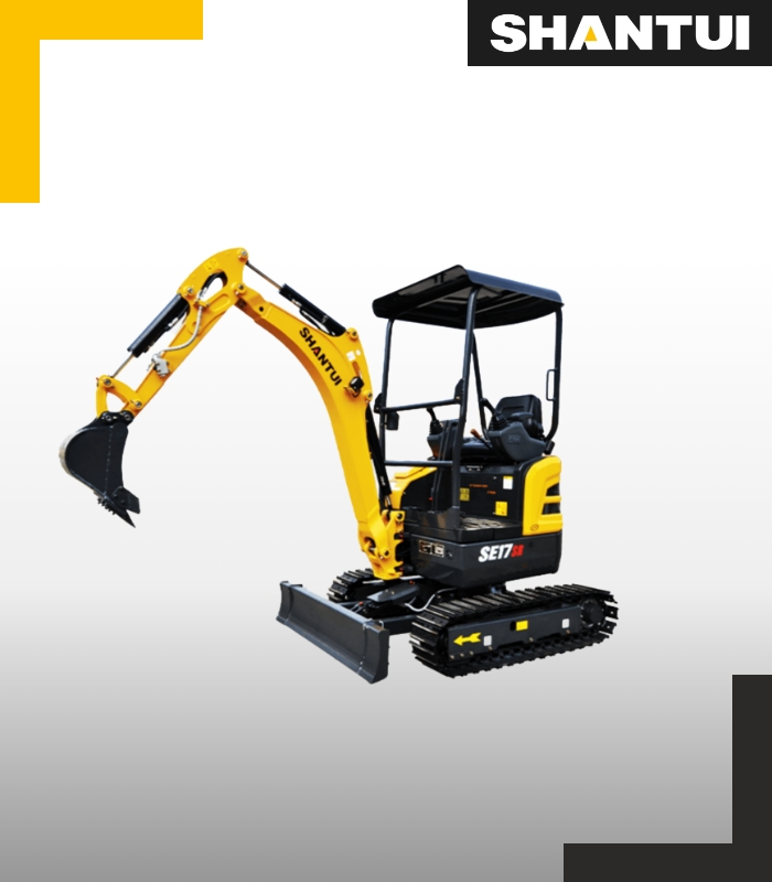 SHANTUI SE 17 SR (ab 18.995 €) | Kubota-Motor